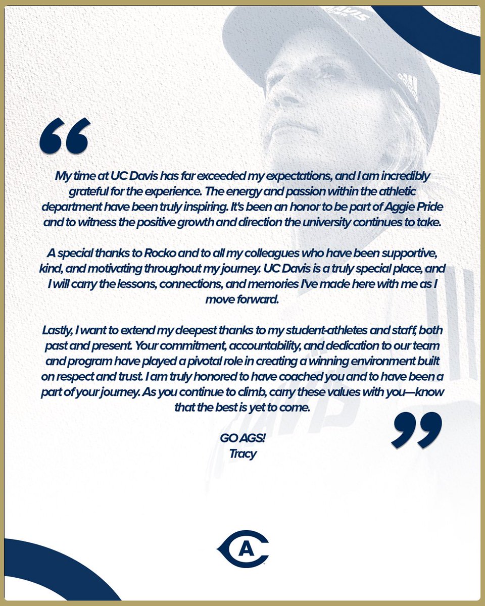 Thank you, Coach 💙💛🐴

#GoAgs