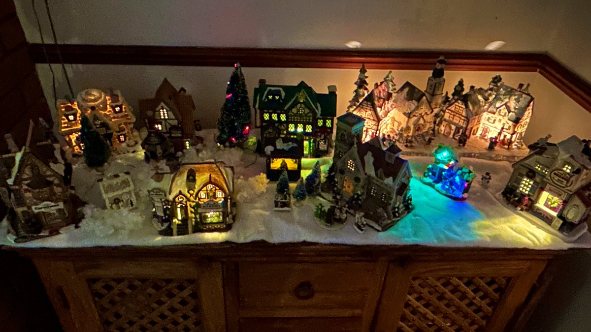 Very cosy at chez Rodway