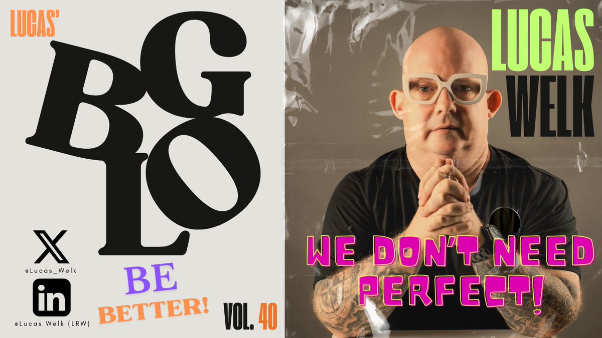 Lucas_Welk's tweet photo. 🔥Stop Focusing on Being the Perfect You, But Be Better Than You Were Yesterday🔥

Perfection is a myth. A dangerous, self-defeating myth that holds too many people back. The obsession with becoming the "perfect" version of yourself is paralyzing. It causes you to get stuck in an endless loop of overthinking, self-doubt, and unrealistic expectations. Perfection doesn’t exist and trying to chase it only slows down progress.

Instead of striving for perfection, shift your focus. Become obsessed with progress. Be better than you were yesterday. That’s the real measure of success.

The relentless pursuit of improvement, not perfection, is what drives innovation and achievement. Look at the world’s most successful entrepreneurs, scientists, and visionaries. They didn’t wait for the perfect moment to act, they took risks, they made mistakes, and they evolved constantly. Every failure was just a step forward, a learning experience, a new data point to refine their approach.

Waiting for perfection means waiting forever. It means you’re too afraid to act. And that fear keeps you trapped in the same place. But if you commit to being better every single day, the cumulative effect will be astounding. Small improvements compound, leading to massive change over time.

If you focus on making just 1% progress each day, that’s a 365% improvement over the course of a year. You won’t notice the incremental changes right away, but over time, those tiny gains will set you apart. It’s not about being the best in one moment, it’s about becoming the best version of yourself over time.

Improvement doesn’t always mean doing more. Sometimes it means doing less, prioritizing what matters most, and removing what holds you back.

You don’t need to be perfect. You need to be better than yesterday. That’s the only metric that matters.

Best,
-Lucas

@Lucas_Welk 2W Auto Group @Auto_Innovate
#Better #Growth