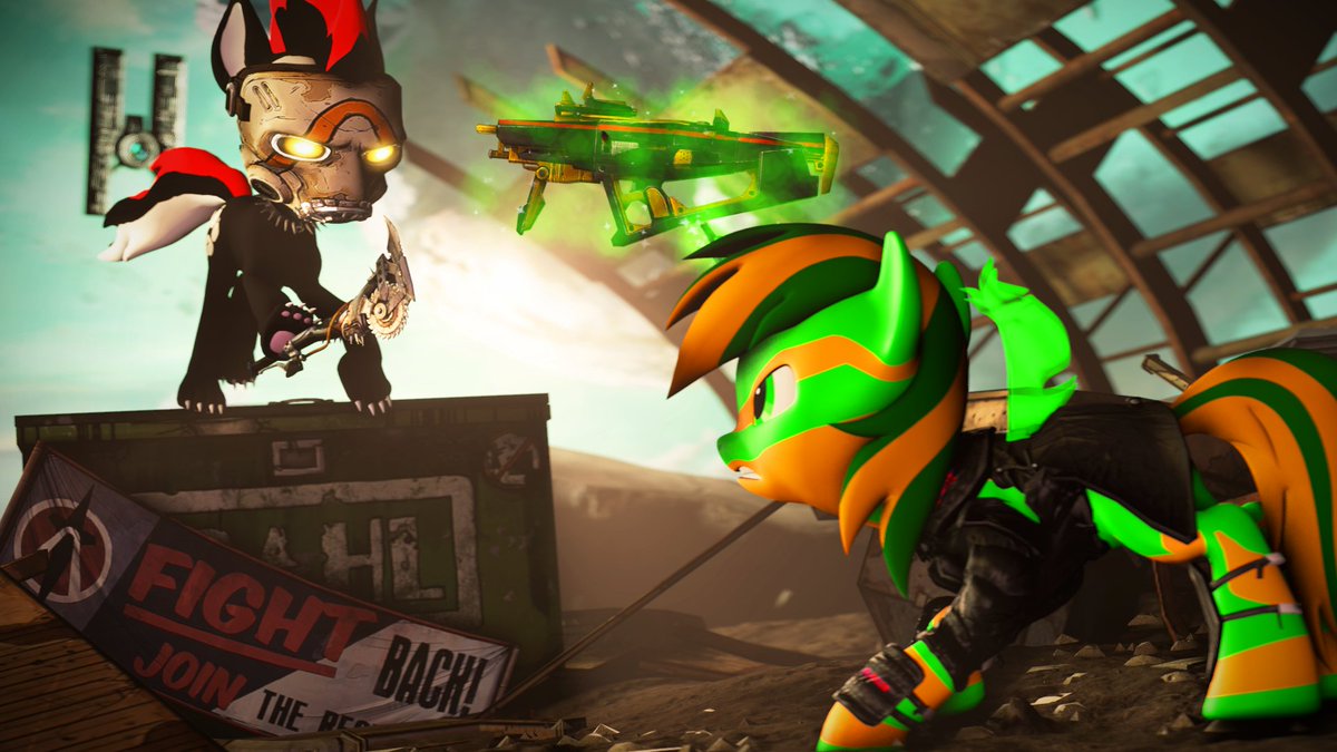 Fallen Ponies Production (@fallenponies) on Twitter photo Vault Hunter Vs Psycho~
Commission done for <a href="/Derps456/">Derps (Purge Universe)</a>
Thank you for the support! ❤️ Vault Hunter Vs Psycho~
Commission done for <a href="/Derps456/">Derps (Purge Universe)</a>
Thank you for the support! ❤️