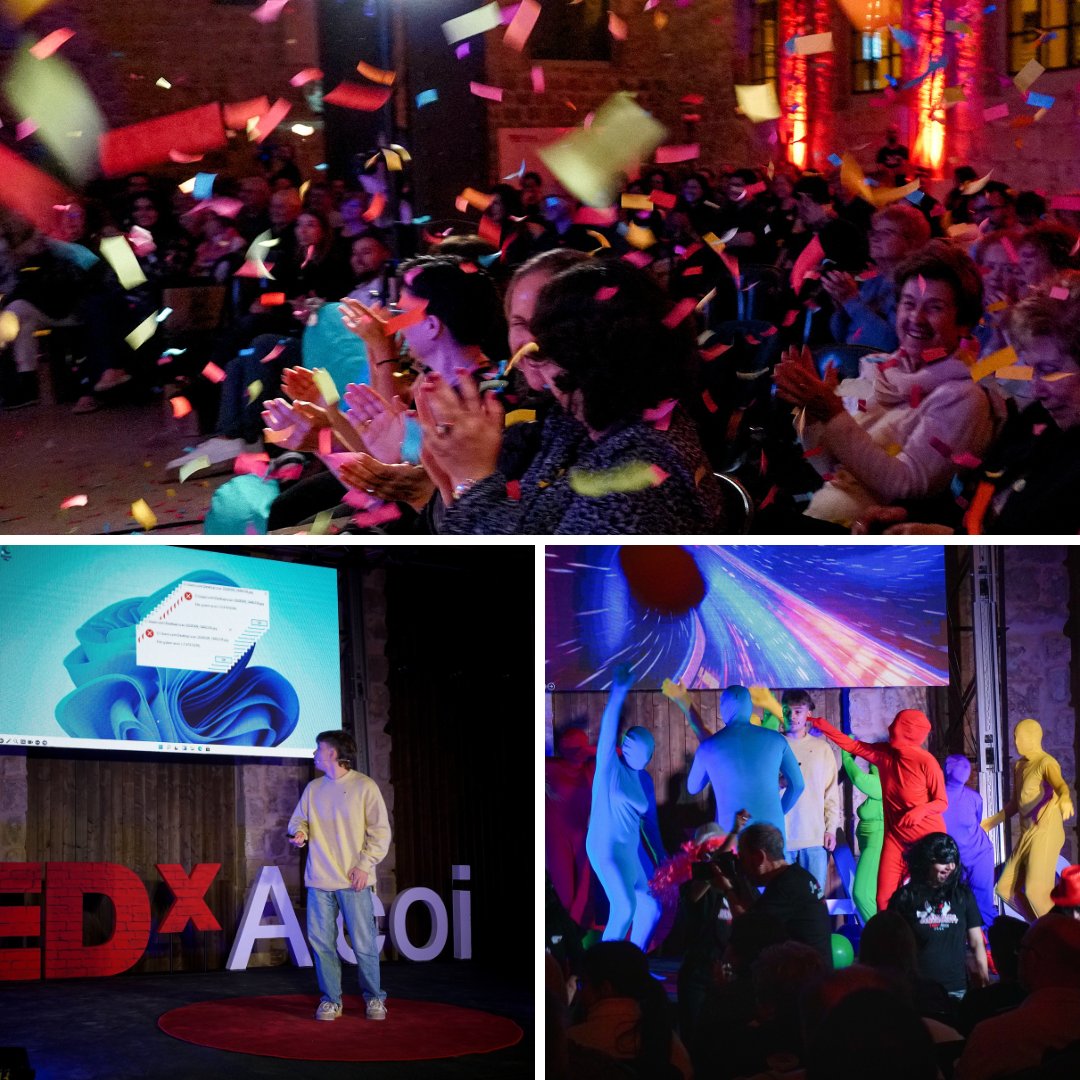 Carlos Esteve Pla acudió a TEDxAlcoi para dar su charla "Es mejor pedir perdón que pedir permiso". Tuvo una interrupción por un problema técnico. Todo lo que pasó después... no sabríamos definirlo 😉
#TEDxAlcoi #SpreadingGenerosity #Alcoi