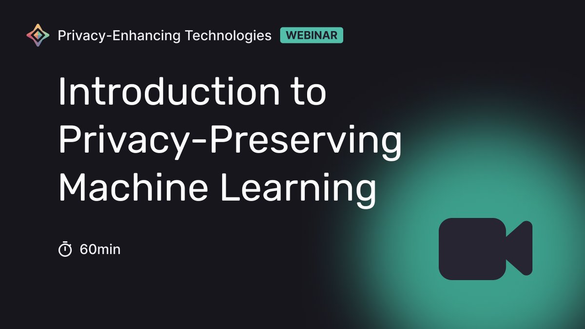 openminedorg's tweet image. 🎥 Free Privacy-Preserving ML Workshop!

Learn how to protect privacy in AI systems

2 Sessions: Dec 4 (This Wed!) &amp;amp;  Dec 18, covering:
- #FederatedLearning
- #DifferentialPrivacy
- #HomomorphicEncryption

Register link in thread.