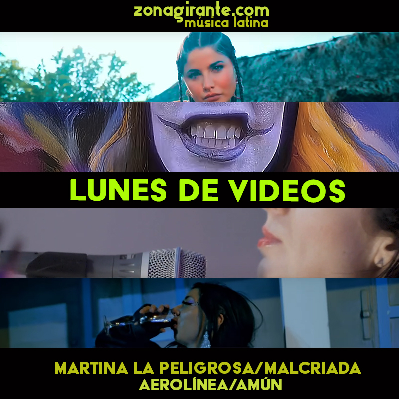 zonagirante's tweet image. Lunes de estreno de videos en zonagirante.com

Tenemos los nuevos clips de Martina La Peligrosa, Malcriada, Aerolínea y Amún

#Colombia #México #Argentina #Chile #Pop #Folclor #Cumbia #Electronica #Rock #Etcétera