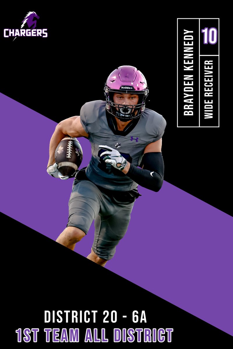 District 20-6a
1st Team All District
<a href="/Brayden_2025/">Brayden Kennedy</a> 
#DGenerationF