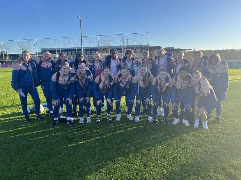 BirtleyTFC's tweet photo. An absolutely fantastic achievement by local girl and former Birtley Town Juniors FC player Macy Bangura achieving her dream of playing for England and becoming a young Lioness.

She debuted and scored against Iceland and was captain against Switzerland in a Uefa Dev tournament! https://t.co/0jwOwSrdby