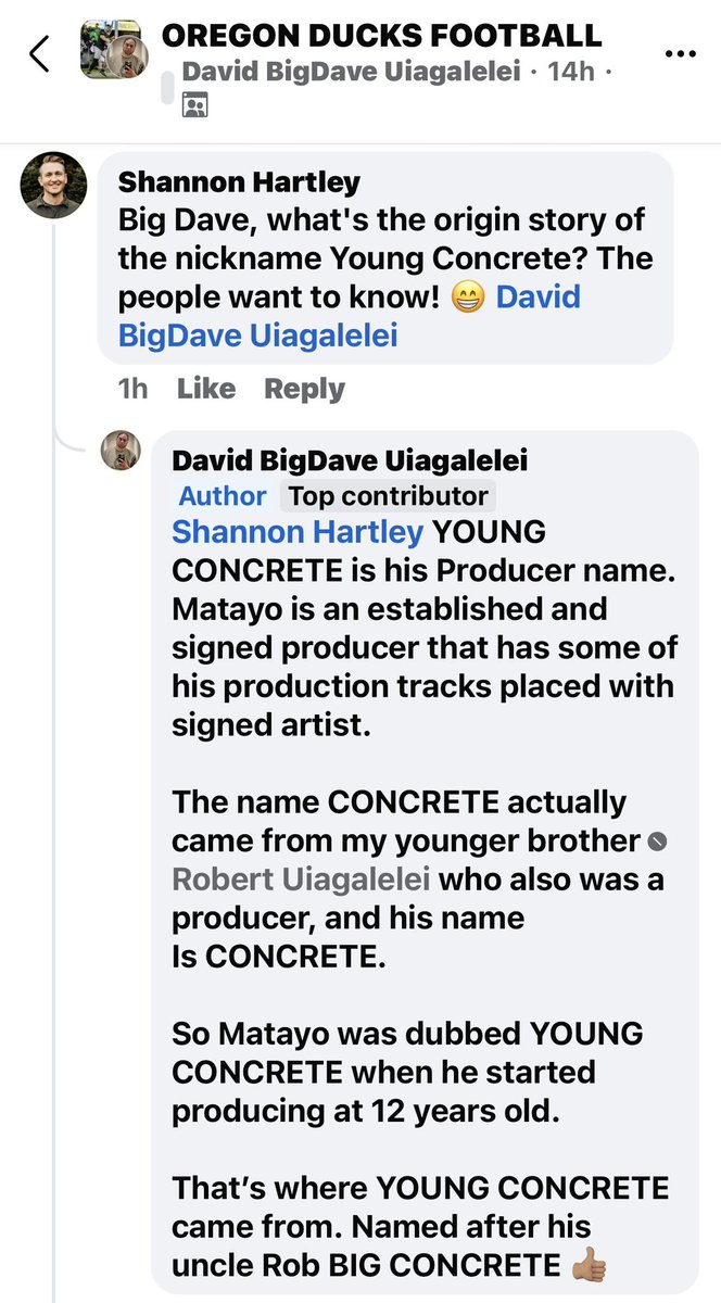 Wanted to explain where the name YOUNG CONCRETE came from so everyone knows.