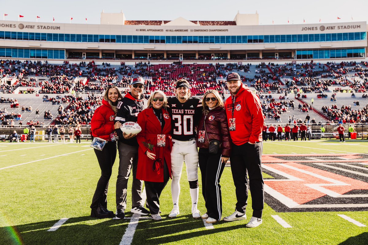Coming to Texas Tech was the best decision of my life. These last 4 years have gone by so quick, but they have been nothing short of perfect. Thank you to all TTU fans for making a Florida boy like me feel welcome. I love west Texas and I’m a Red Raider for life. Wreck em!👆