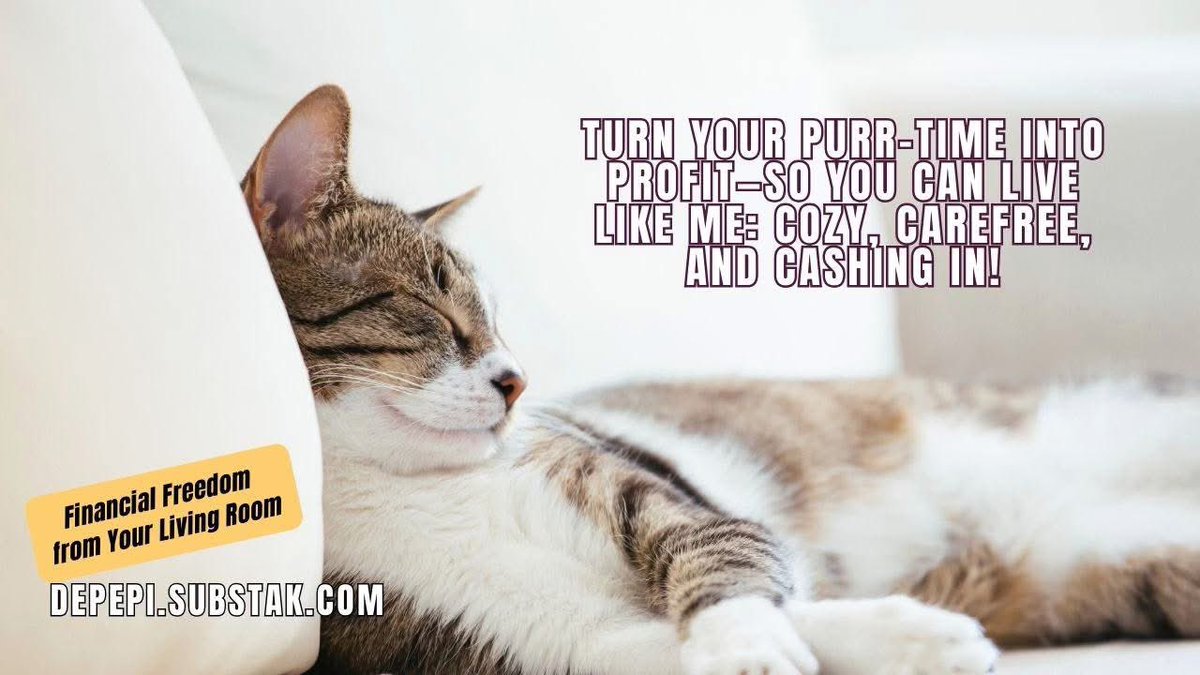 depepi's tweet photo. Turn Your Purr-time into Profit—so you can live like me 👀 

Create an online business with the right whiskers.

It looks pawsome, right?

Yet a little bit intimidating

Unless you're a Founding member: https://t.co/wokqTQmb8X 

#purrfromhome #wfh #workfromhome #onlinebusiness https://t.co/wtKrQLla70