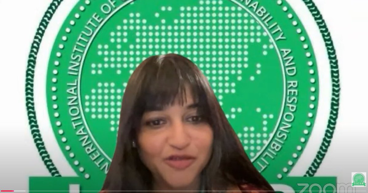 Last week, I joined .<a href="/IICSR1/">IICSR</a> for their "Live Interactions with Global Change Makers" series.

We explored the circular economy, biochar, and decarbonization’s role in a sustainable future. 

My global travels and work in access-to-energy programs and circular economy initiatives