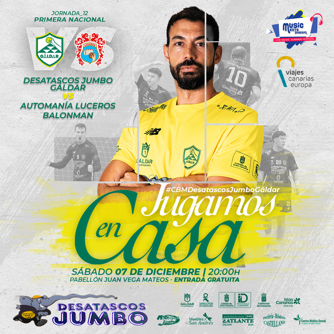 𝗖𝘂𝗮𝗻𝗱𝗼 𝗹𝗼𝘀 𝗴𝗿𝗮𝗻𝗱𝗲𝘀 𝗿𝗲𝗴𝗿𝗲𝘀𝗮𝗻, 𝘁𝗼𝗱𝗼 𝘀𝗲 𝗶𝗹𝘂𝗺𝗶𝗻𝗮 🌟 Partido ante el Automanía Luceros, con la reaparición de Dani Sarmiento en el parqué del Juan Vega Mateos 🙌 

#DesatascosJumbo #Balonmano #Grancanaria #MuchoPorVivir #LatitudDeVida