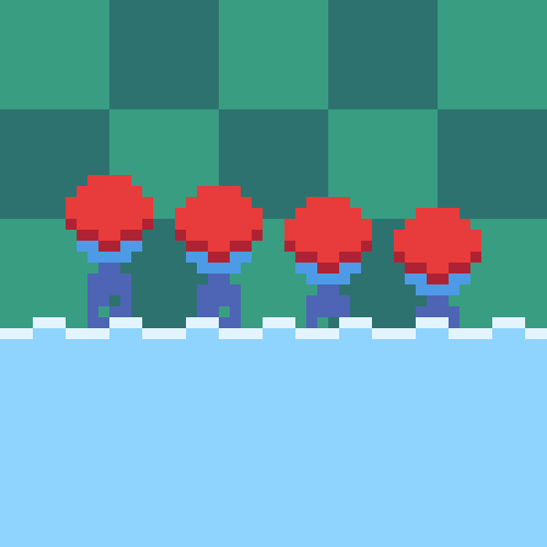 lameborb's tweet image. i still, to this day, 100% believe i could run through a wipeout obstacle course flawlessly ( #ObstacleCourse for today's @Pixel_Dailies #pixel_dailies )

| #pixelart | #ドット絵 | #픽셀아트 |