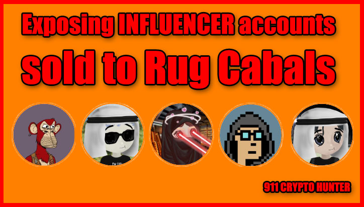 911CryptoHelp's tweet image. 🚨⚠️Unmasking a network of influencer accounts hijacked by rug cabals. ⚠️🚨

👆👮‍♂️ 🔍Systematically uncovering the associated identities including names, cryptocurrencies and methodologies used to facilitate crypto rug pulls.

Grab some popcorn 🍿👮enjoy the show!