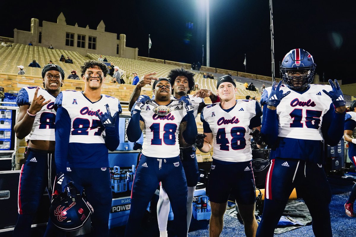 Can’t say enough about these Dudes … The Last 2 Weeks these Guys showcased how talented of a Tight End Room We Had … Love To See It … Go Owls‼️ 

REAL IS RARE