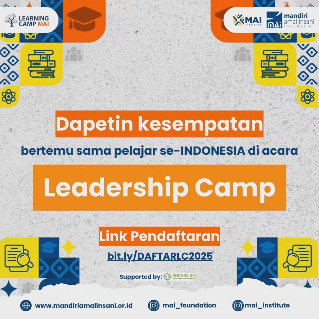 kibncy's tweet photo. halo temen-temen ada info nih, Beasiswa Learning Camp MAI untuk angkatan 13 udah di buka! ayo daftar cussss langsung kepoin ke instagram ya! https://t.co/xWq3iWWKPd