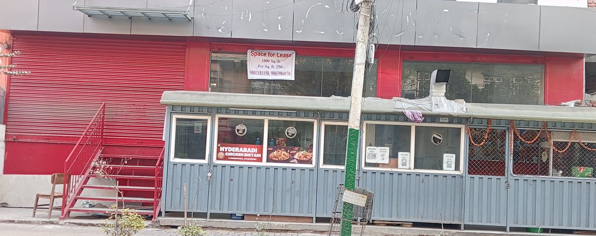 Mo:Mo outlet gone. Biryani came.
"Paradigm Shift"