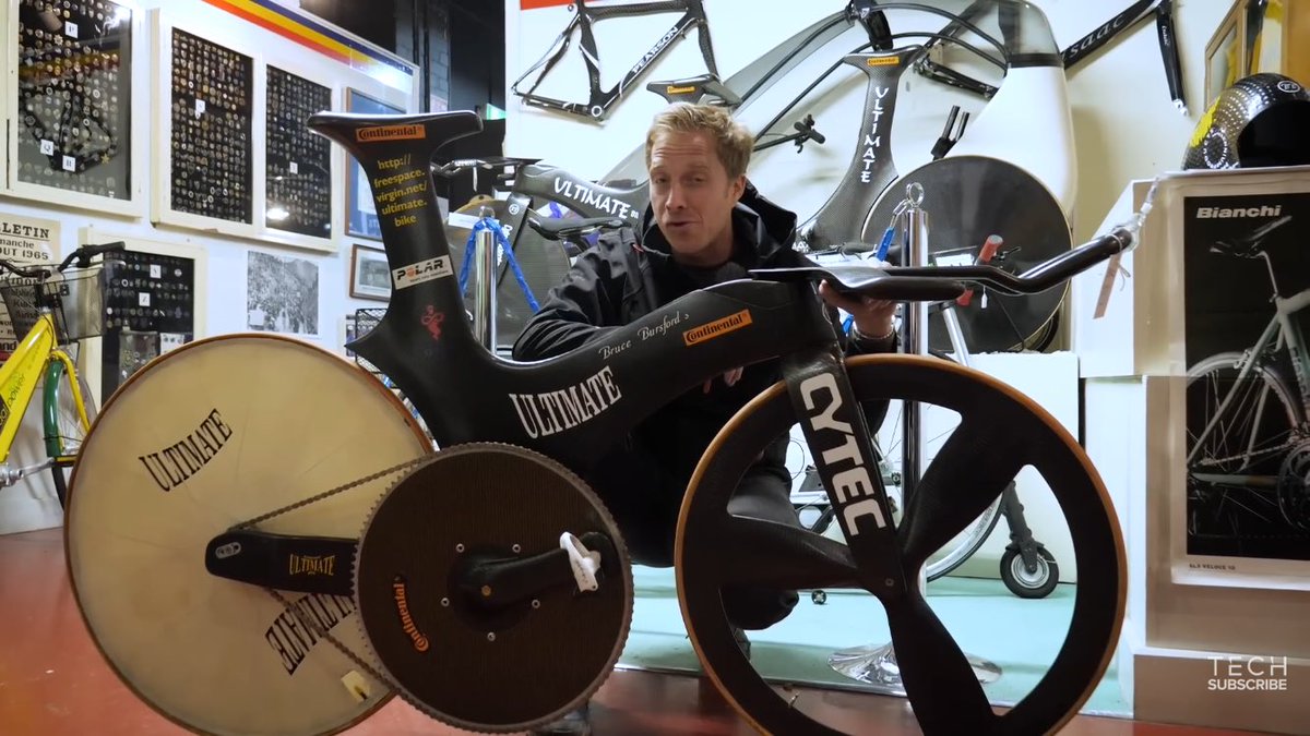 1995年8月23日

ローラ バイク 001は、時速334キロという絶対的な新世界速度記録を樹立しました。ペダル式自転車が300キロの壁を破ったのはこれが初めてのことでした

このマシンの重量はわずか 4.9 kg ですが、従来のスチール チューブ モデルよりもはるかに頑丈です。

アルティメット