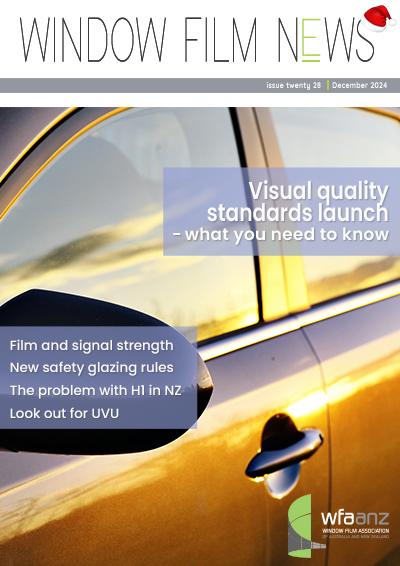 Keep an eye on your inbox for the December issue of Window Film News.