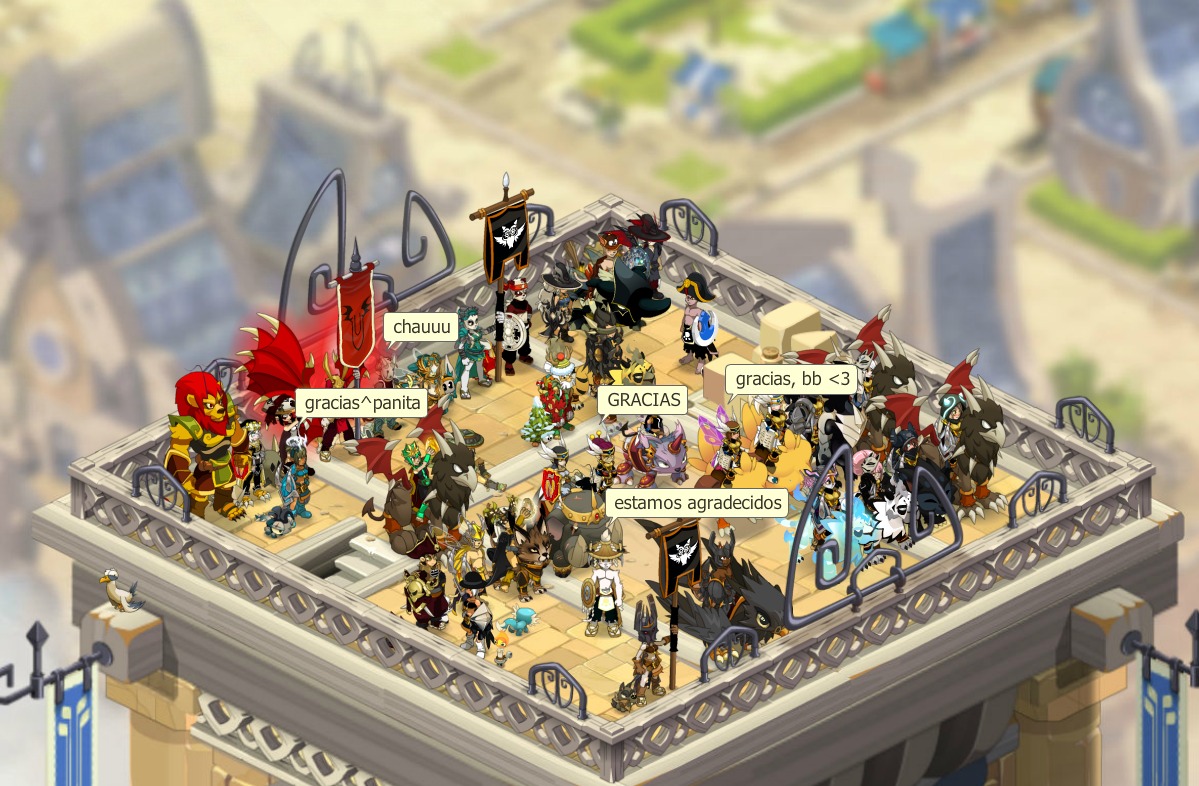 miauzurk's tweet photo. #NeverForget @ES_DOFUS
✨Damos la despedida al gran #Dofus2, quien nos acompañó en 1001 aventuras inolvidables. ✨
Hoy, el gremio Never Forget da las gracias por todos los momentos vividos, las risas compartidas y los retos superados.
Gracias Leonsito por encontrarnos❤️ https://t.co/sRJ8nC6BSu