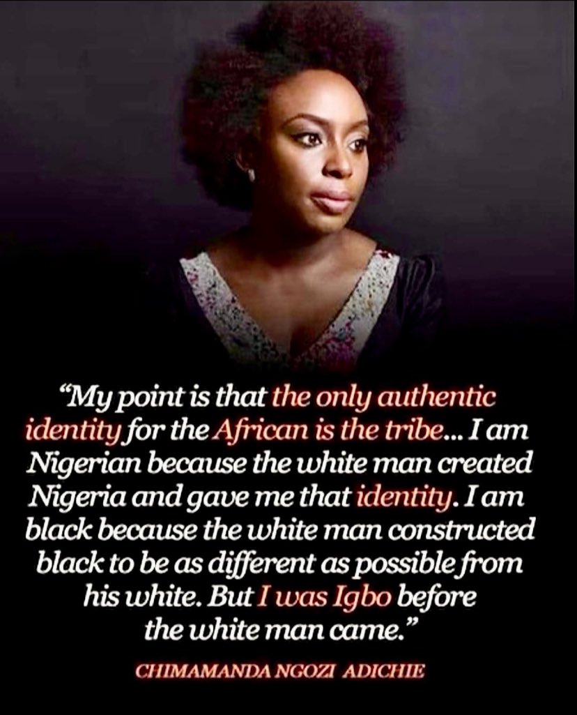 BibliophileVic's tweet image. Contemplating how 10+ ethic communities with; different languages, customs, culture &amp;amp; beliefs fused into one Country &amp;amp; named it ‘Nigeria.’ 
Award-winning author #ChimamandaNgoziAdichie laments. #AfricanHistory studies