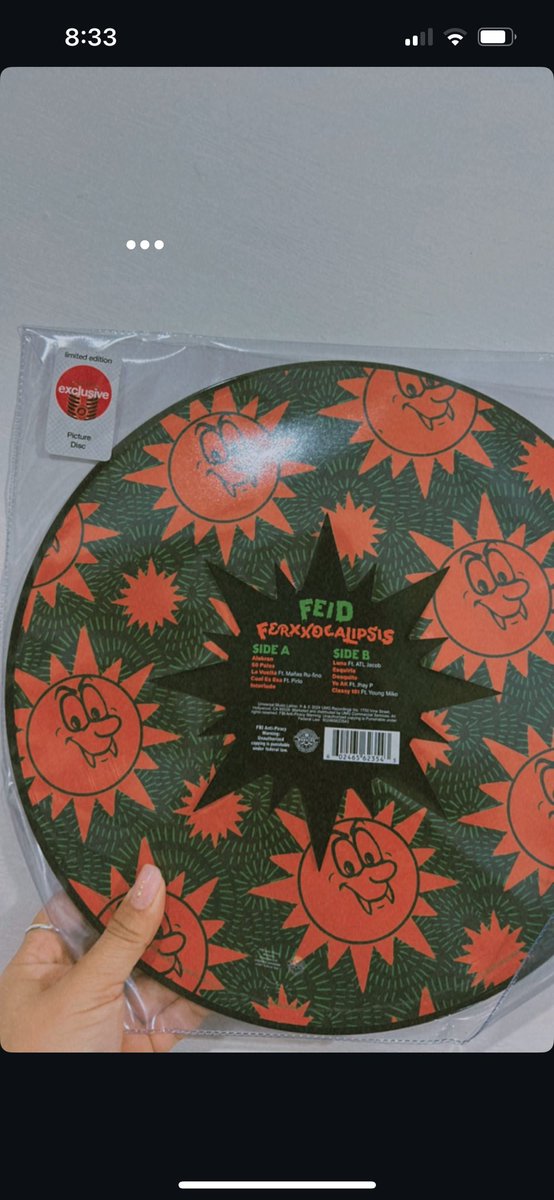 drachimbita's tweet photo. Mi suegris sabe que amo al Ferxxo y me consiguió el vinil edición limitada de Ferxxocalipsis  🥹🫰🏻 https://t.co/q4HpgTfewW