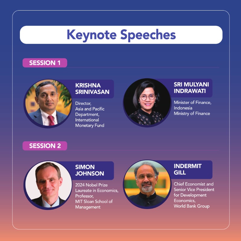 amro_asia's tweet photo. The #AMROforum is back for its 3rd edition! 📅 Mark your calendars for Dec 16! Register now: https://t.co/mt20Ygzz86
With the #ASEANplus3 region at a critical juncture, our distinguished speakers & panelists will address key challenges shaping our future. Join the conversation!