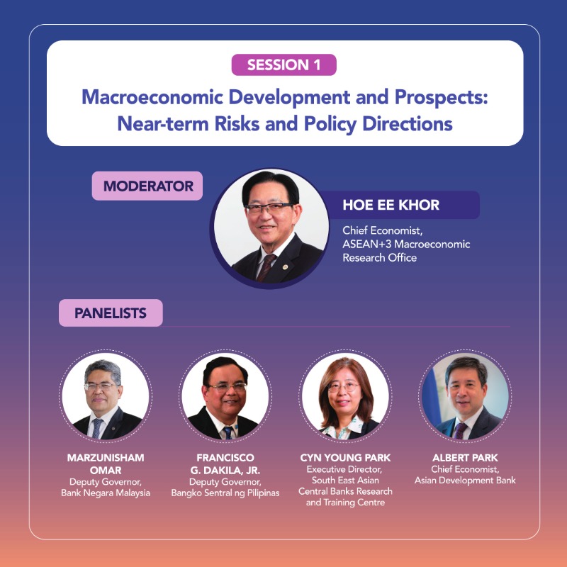amro_asia's tweet photo. The #AMROforum is back for its 3rd edition! 📅 Mark your calendars for Dec 16! Register now: https://t.co/mt20Ygzz86
With the #ASEANplus3 region at a critical juncture, our distinguished speakers & panelists will address key challenges shaping our future. Join the conversation!