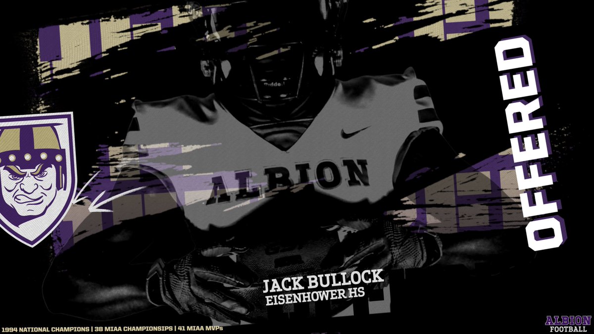 Jack Bullock (@jackbullock_16) on Twitter photo After a great visit and awesome conversations with <a href="/CoachWasil4/">Stephen Wasil</a> I am blessed to receive an offer from Albion College! <a href="/AlbionFootball/">Albion Football</a> <a href="/Rundle_Albion/">Travis Rundle</a> <a href="/stoneyrock64/">Karl Featherstone</a> <a href="/CoachAndrewO/">Andrew O'Hara</a> After a great visit and awesome conversations with <a href="/CoachWasil4/">Stephen Wasil</a> I am blessed to receive an offer from Albion College! <a href="/AlbionFootball/">Albion Football</a> <a href="/Rundle_Albion/">Travis Rundle</a> <a href="/stoneyrock64/">Karl Featherstone</a> <a href="/CoachAndrewO/">Andrew O'Hara</a>