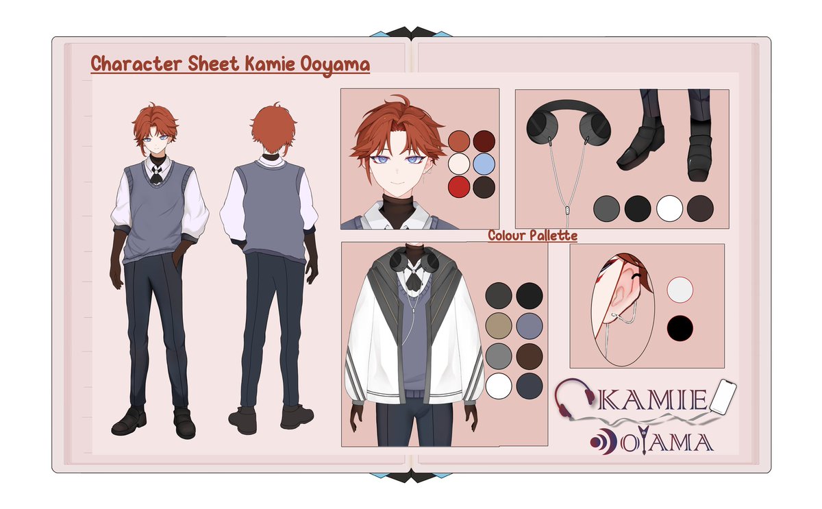kamie_ooyamach's tweet photo. 【Character Sheet】
Salam kenal ya buat teman-teman sekalian dan mohon dukungannya.
Hastag :
General : #kamieooyama
Live : #ooyalive
Fan Art : #ooyart
Clip : #miemomment
NSFW : #yamabai
FanName : #temankami
#vtuber #vtuberid #malevtuber #kamieooyama #ooyart #charactersheet https://t.co/Q0qkNh2VdN