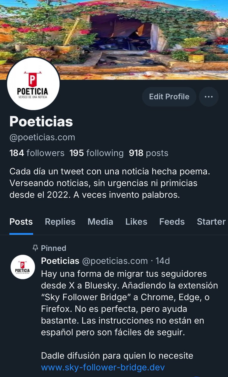 Poeticias tweet media