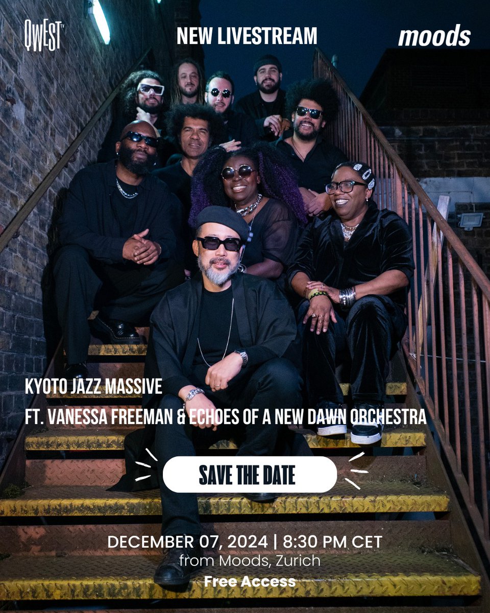 Kyoto Jazzy Creative Council (@kjcc_jp) on Twitter photo <a href="/shuyakyotojazz/">Shuya Okino</a>
<a href="/kyotojazzmassiv/">kyotojazzmassive</a>
日本時間12月8日4:30
LIVE放送!
以下登録で見れるようです↓
videos.qwest.tv/content/kyoto-… <a href="/shuyakyotojazz/">Shuya Okino</a>
<a href="/kyotojazzmassiv/">kyotojazzmassive</a>
日本時間12月8日4:30
LIVE放送!
以下登録で見れるようです↓
videos.qwest.tv/content/kyoto-…