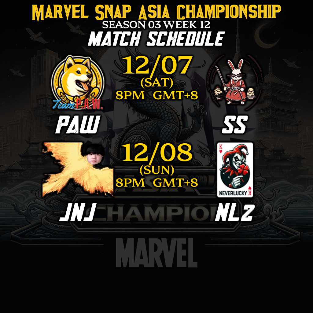 Marvel Snap Asia Championship tweet media