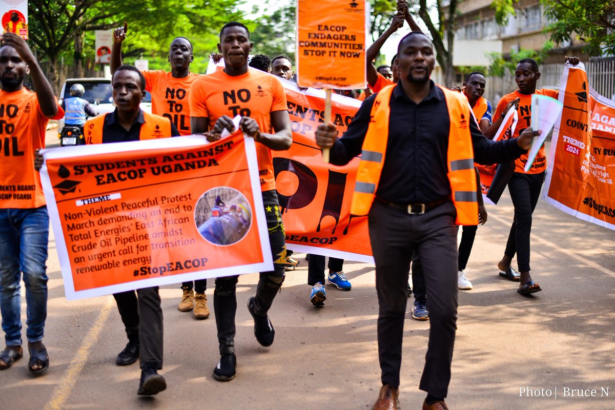 Our 15 Anti EACOP Climate Activists continue to languish in Ugandan Jails just because of their dissenting voices against the Construction of the East African Crude Oil Pipeline. They have  been denied bail twice and are currently on remand at Luziira Maximum Security Prisons