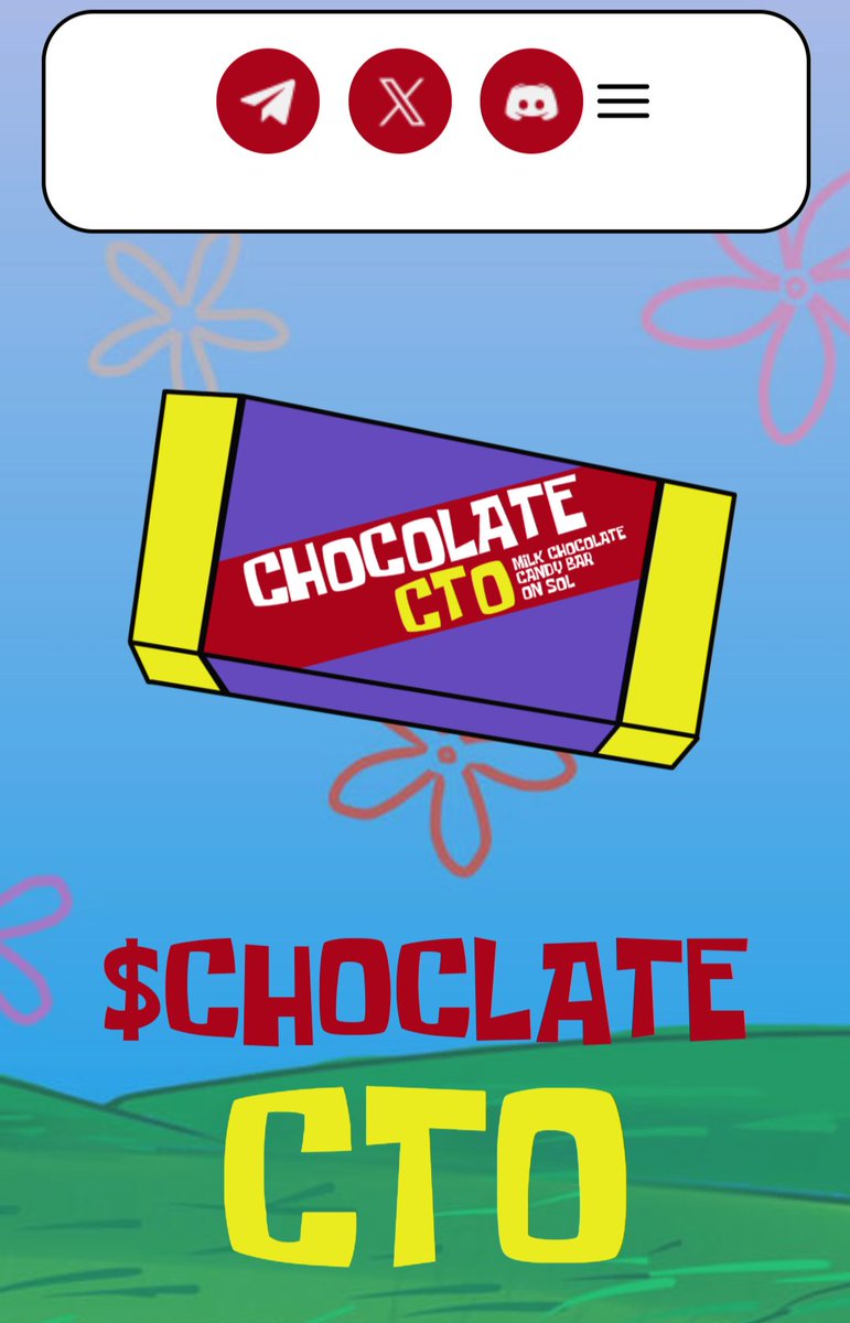 StandardTv167's tweet photo. Hey hey hey... $CHOCLATE has a website now! Go check it out! #memecoin100x

https://t.co/XwWF51iYnX https://t.co/VCkbHzJpx2