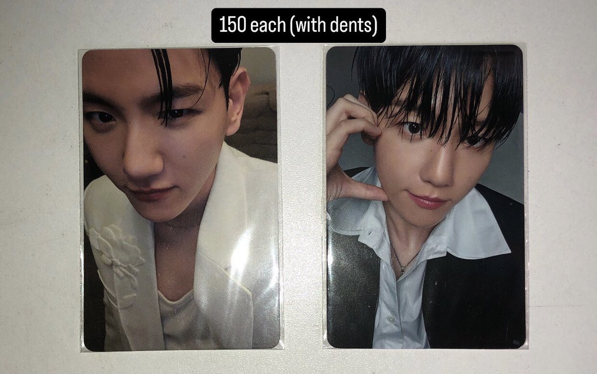 BeautyScentsss's tweet photo. #beautycenepaubossale ~ 
WTS/LFB

Discounted Photocards 

ChanBaek Pc sa huling pic 200 each nalang po ~

pls buy niyo na po 🥹 https://t.co/YrqwlkUXrO