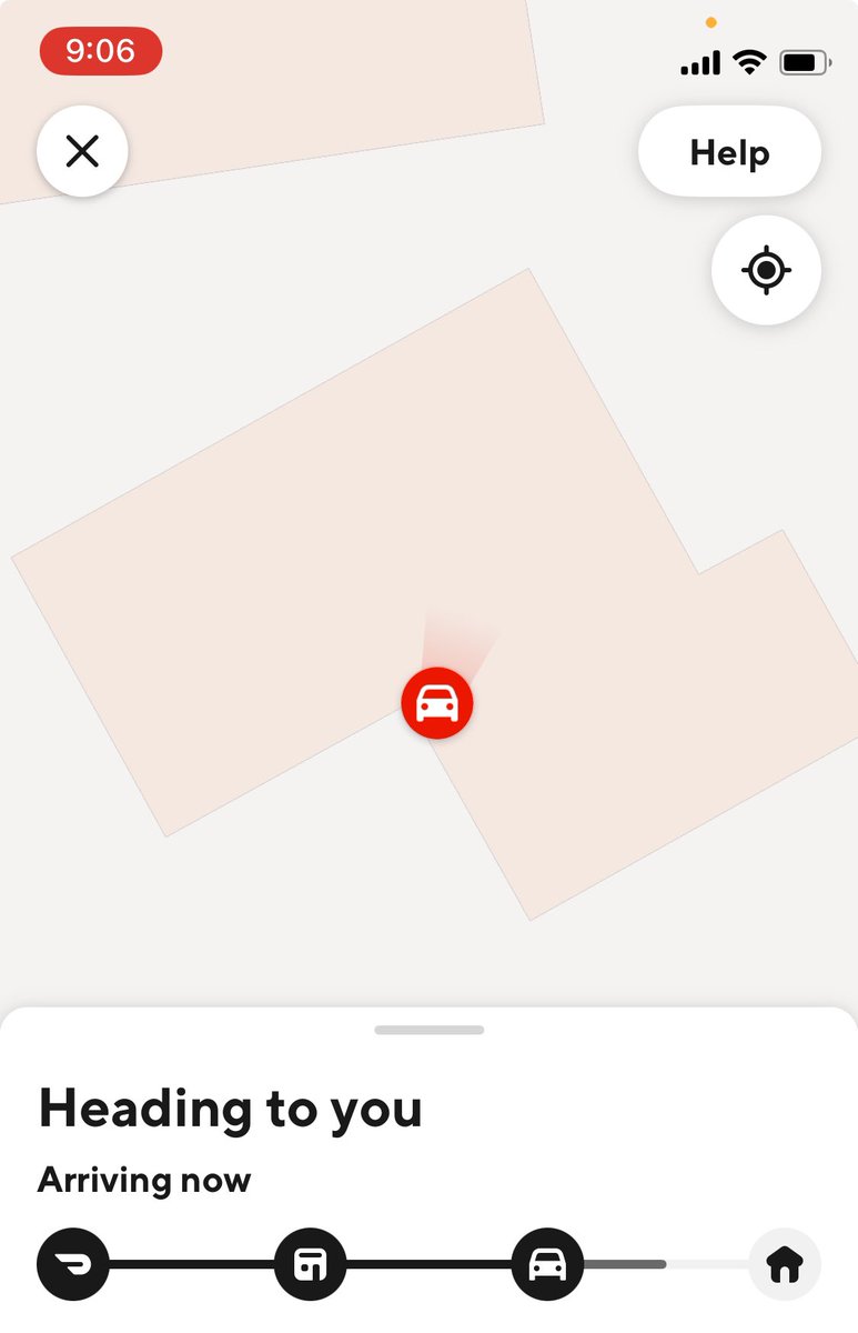 bargainETX's tweet image. asked for contactless delivery, got a car in my house instead. got my food tho.