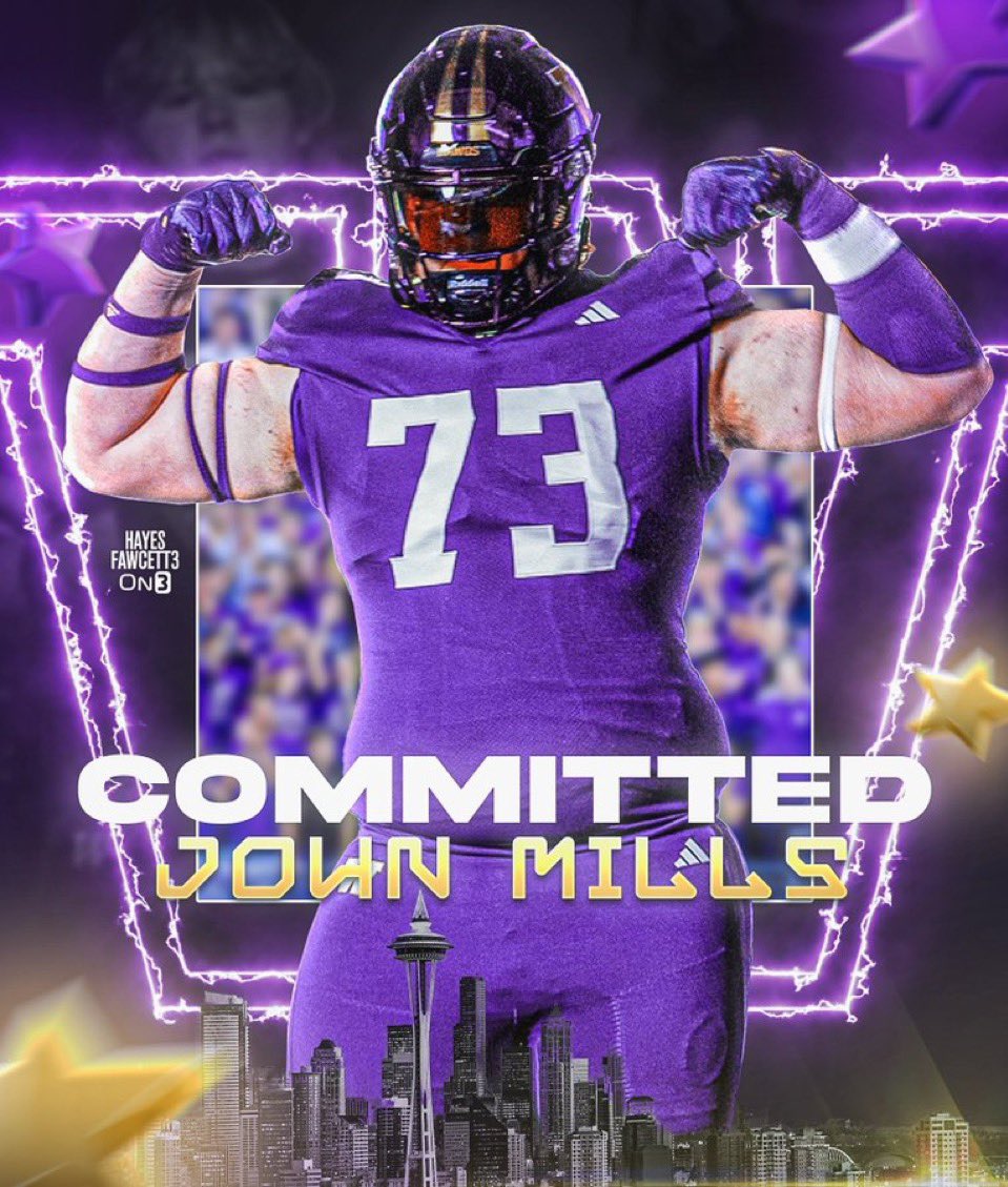 TTJH Sports (@ttjhsports_) on Twitter photo BREAKING: 2025 3-Star IOL John Mills has flipped his commitment from Texas to #Washington
Mills plays at St. Ignatius College Prep in San Francisco, California.
He was committed to Texas since June 24.
Graphic: <a href="/Hayesfawcett3/">Hayes Fawcett</a>
<a href="/_JohnMills_/">John Mills</a> BREAKING: 2025 3-Star IOL John Mills has flipped his commitment from Texas to #Washington
Mills plays at St. Ignatius College Prep in San Francisco, California.
He was committed to Texas since June 24.
Graphic: <a href="/Hayesfawcett3/">Hayes Fawcett</a>
<a href="/_JohnMills_/">John Mills</a>