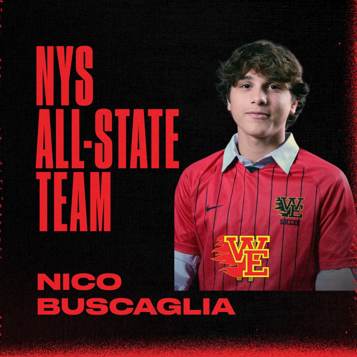 ⚽️Will East Boys Soccer⚽️ (@willeastsoccer) on Twitter photo Congrats to Junior Midfielder, Nico Buscaglia, for earning 2024 NYS Large School ALL-STATE honors! Amazing accomplishment for our Captain! <a href="/ClevisMurray/">Clevis Murray</a> <a href="/WillEastFlames/">Will East Athletics</a> <a href="/Section6soccer/">Section 6 Boys Soccer</a> <a href="/PatrickJNagy/">Patrick Nagy</a> Congrats to Junior Midfielder, Nico Buscaglia, for earning 2024 NYS Large School ALL-STATE honors! Amazing accomplishment for our Captain! <a href="/ClevisMurray/">Clevis Murray</a> <a href="/WillEastFlames/">Will East Athletics</a> <a href="/Section6soccer/">Section 6 Boys Soccer</a> <a href="/PatrickJNagy/">Patrick Nagy</a>