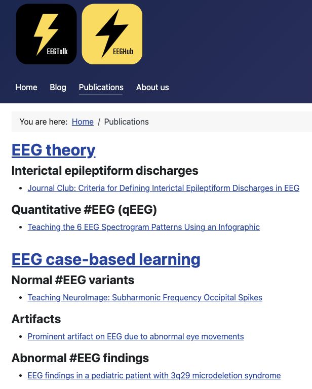 Check out our latest work in progress. A page dedicated to #EEG education research! High-yield concepts to make you an expert EEGer! <a href="/EEGTalk/">EEGTalk</a> <a href="/namesare4babies/">John McLaren, MD 👶🏻🧠⚡️</a> <a href="/RoohiKatyal/">Roohi Katyal</a> <a href="/SheikhISMD/">irfan sheikh 伊凡</a> <a href="/fabnascimen/">Fábio Nascimento</a>