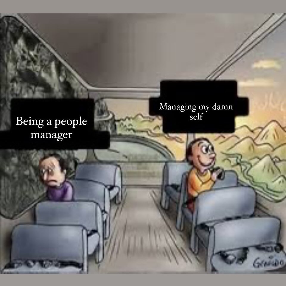 I heard you were thinking about going into leadership…
