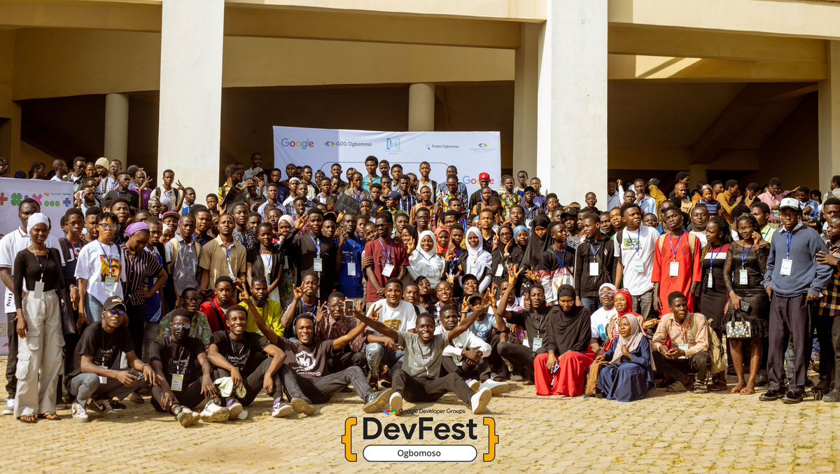 gdgogbomoso's tweet photo. Thank you for making DevFest Ogbomoso 2024 a huge success! Your participation and enthusiasm made it truly memorable.

#Devfestogbomoso2024
#DevFest2024 
#gdgogbomoso
#gdg https://t.co/ysSbiCWXnF