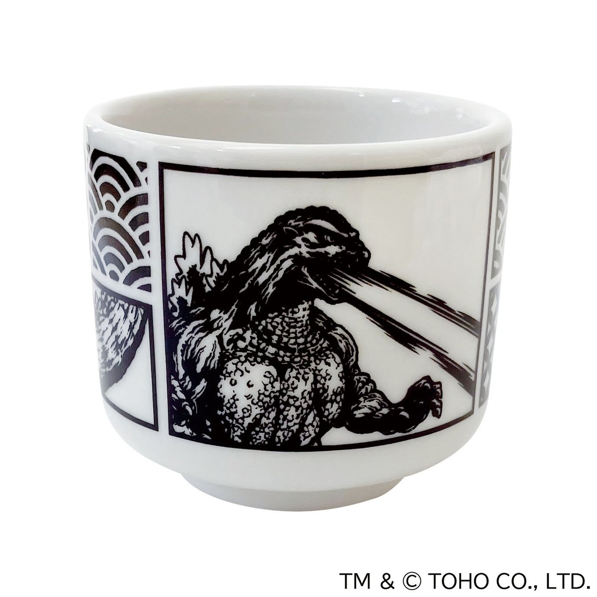 東宝ゴジラ新商品 ゴジラの和食器が登場！ 湯呑2種 徳利2種 豆皿3種 御
