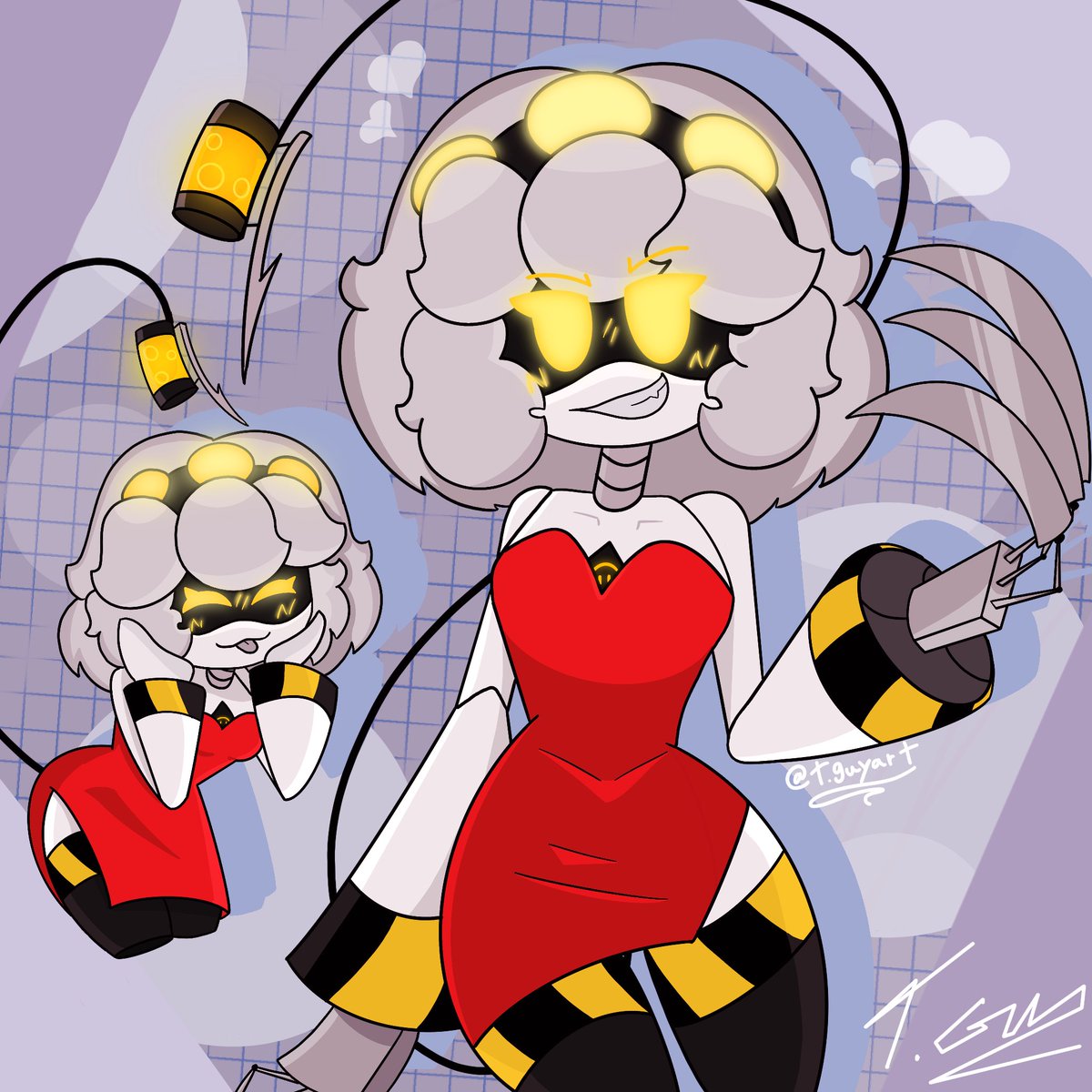 Prom V !!!!! #murdedrones #murderdronesfanart