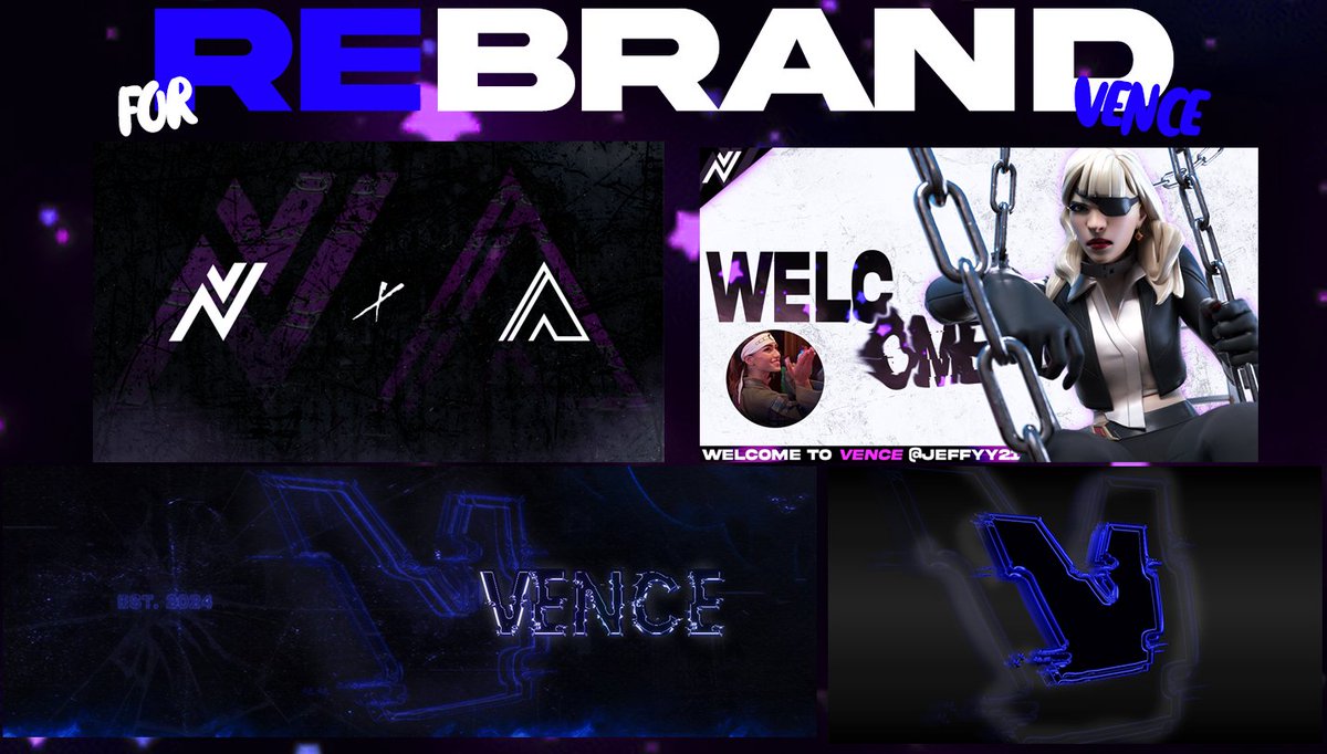 REBRAND FOR @Venceesport1 ❤
If you wanna buy a graphic, DM me!📷
Price list in DMs too!📷 👑