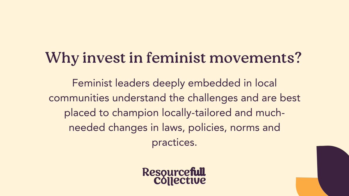 iwda's tweet photo. Feminist movements are the game-changers in the journey to gender equality. Here's why investing in feminist movements is crucial to the change we all want to see in the world. Find out more about the #ResourceFULLCollective https://t.co/ynio6QG5gb https://t.co/qdXWOYGrgl