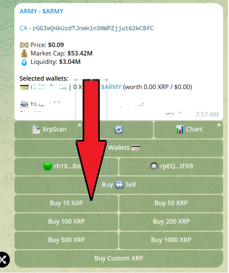 fortellr_news's tweet image. Step 9: Buy however much of the token you want! 

NOTE: Remember to always export this wallet to a Decentralised Wallet like Xumm, Trust wallet, Atomic Wallet, or a wallet of your choice. Always remember to do your own research before buying memetokens. 

#DecentralizedWallet