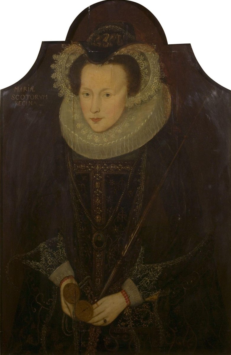 thedudleywomen's tweet photo. #OTD in 1542, at Linlithgow Palace, Scotland, Marie de Guise, the French wife of the Scottish King James V, gave birth to their only daughter and surviving child: a baby girl, Mary.  6 days later, on 14 Dec, James died, possibly of cholera, with Mary inheriting the throne. #MQoS https://t.co/6eR99rDUrA