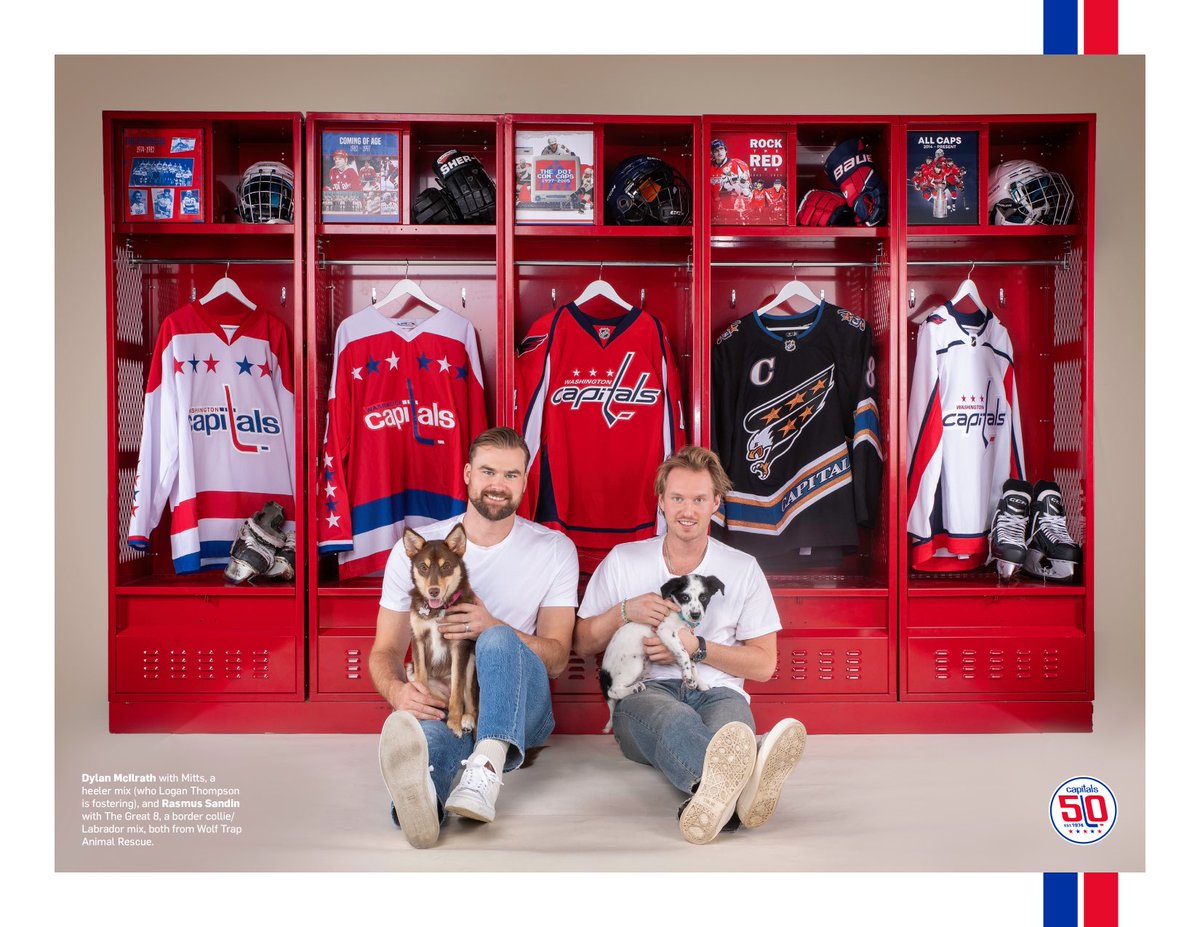 I had such a great time posing with LT’s foster dog Mitts, it was hard not to take her home! Check us out in the 2025 #CapsCanineCalendar on sale NOW at WashCaps.com/CanineCalendars, <a href="/ShopMedStarCaps/">Capitals Stores</a> or <a href="/TeamshopCOA/">@TeamshopatCOA</a> – proceeds benefit <a href="/WTARescue/">WolfTrapAnimalRescue</a> and <a href="/MSEFndn/">MSE Foundation</a>
