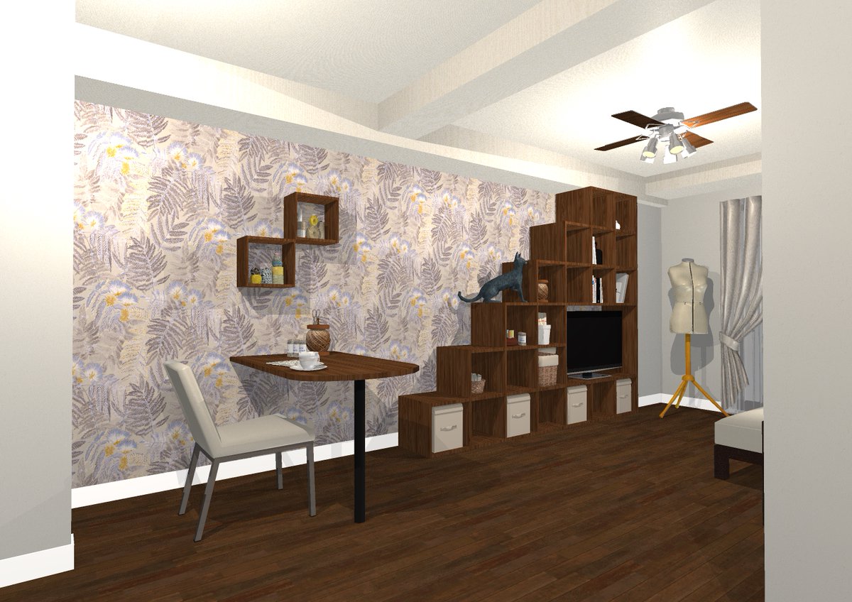 AtelierParts's tweet photo. 2022.10
リフォーム会社様納品　3Dパース
3Dマイホームデザイナー
#3dパース #3dperspective #3darchitecture #interiordesign #interior #archdesign #マイホームデザイナー #atelier_parts https://t.co/TIejPFE7kC