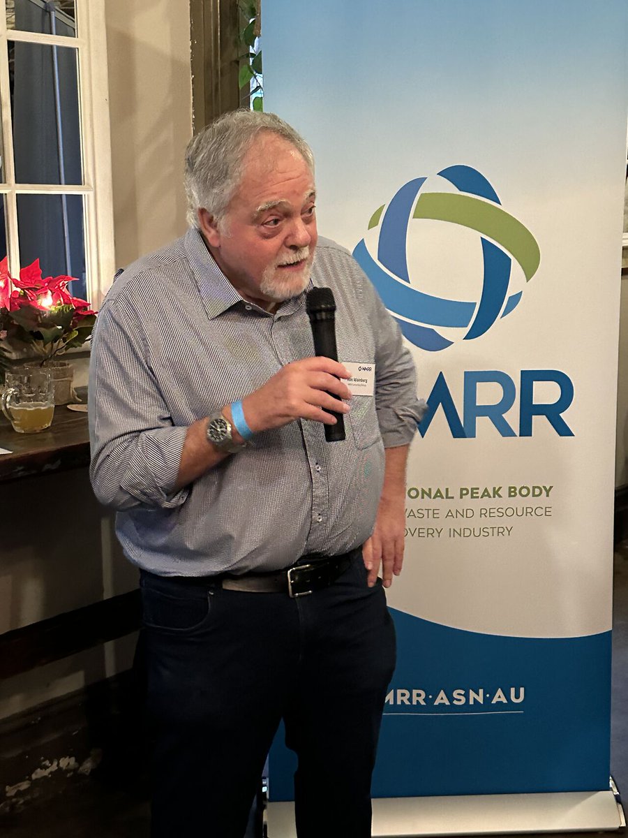 Ron Wainberg was awarded a #lifemembership to <a href="/WMRRAus/">WMRR</a>. 

Thank you Ron for your dedication to the #waste and #recycling sector and for being an amazing mentor and colleague at <a href="/MRA_Consulting/">MRA Consulting Group</a> Group.

#MRAnews