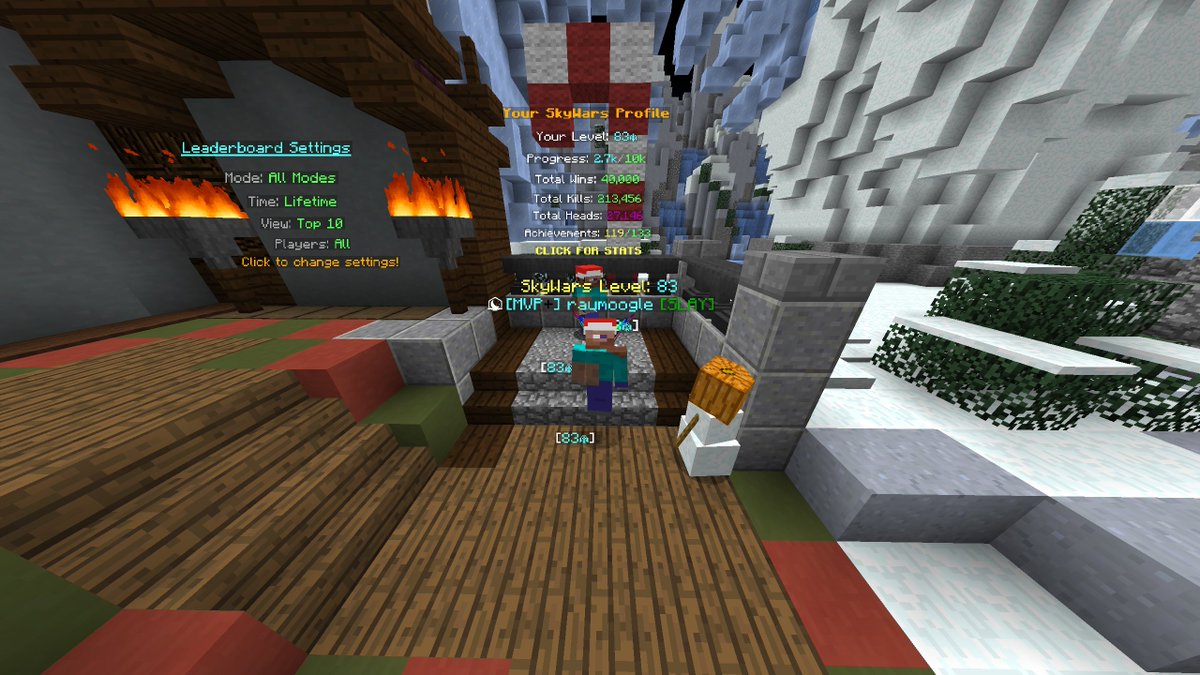 40 000 wins in Hypixel Skywars